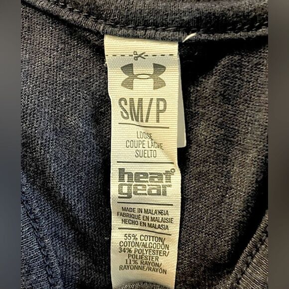 Women’s, Under Armour, Blue, “Flag”, Racerback, Tank. Size Small. - Picture 3 of 3